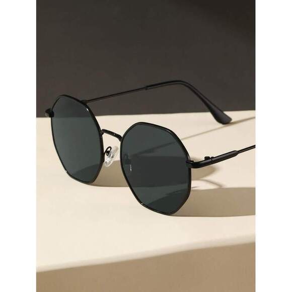 Classic Copper Geometric Glasses, Back To Sc main image 5